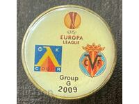 2276 Bulgaria insignă meci de fotbal Levski Sofia Valencia 2009