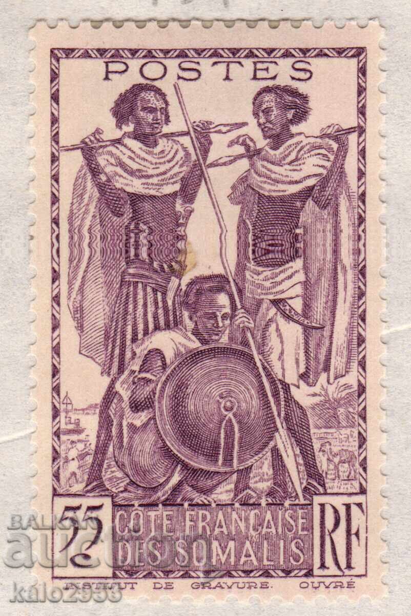 French Somaliland-1938-Regular-Somali soldiers, MLH