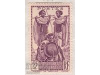 Somalia Franceză-1938-Mărci curente-Soldați somalezi, MLH
