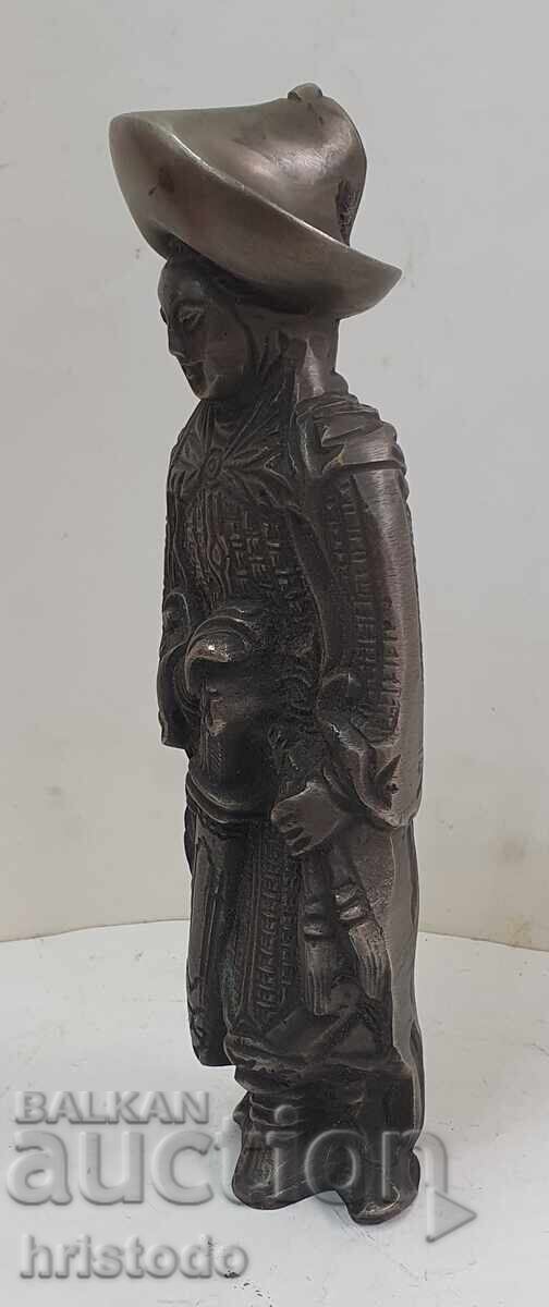 Old bronze statue of a Chinese monk with price € 15.00 | 29.34 BGN