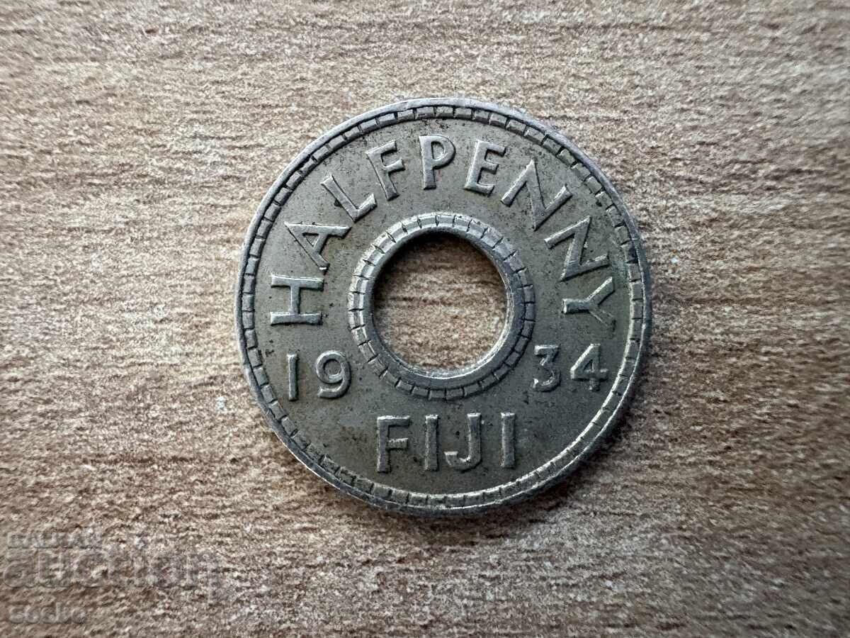 Fiji - 1/2 penny (1934)