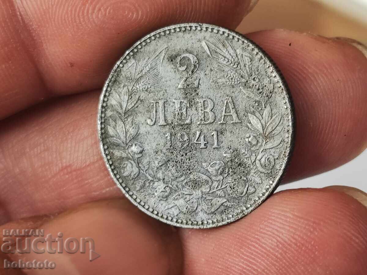 Moneda de 2 leva 1941