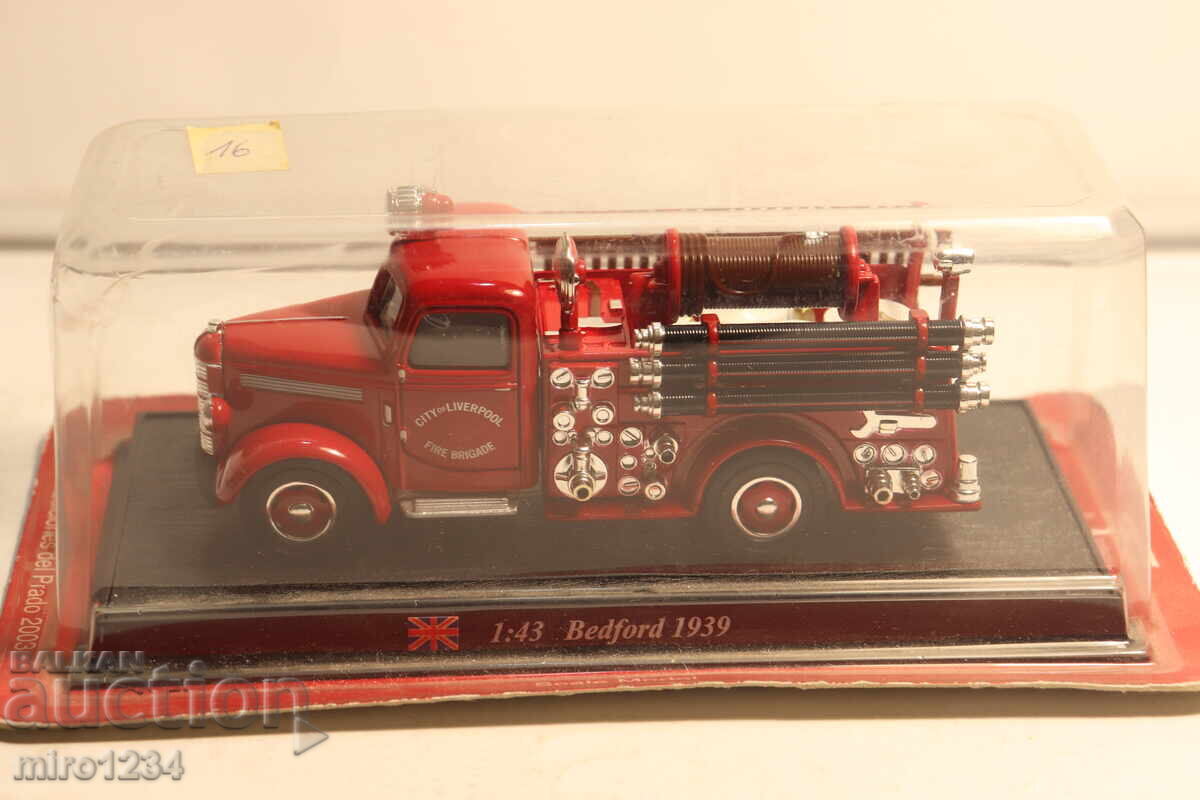 1/43 ΠΥΡΟΣΒΕΣΤΙΚΟ ΦΟΡΤΗΓΟ BEDFORD ΜΟΝΤΕΛΟ ΡΕΤΡΟ 1/43 ΠΥΡΟΣΒΕΣΤΙΚΟ ΦΟΡΤΗΓΟ BEDFORD ΜΟΝΤΕΛΟ ΡΕΤΡΟ