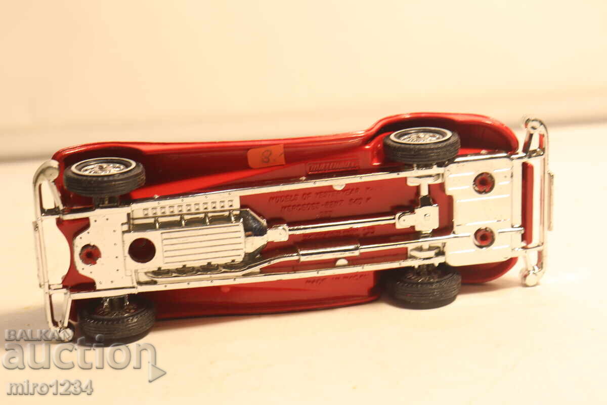 1/43  MATCHBOX  MERCEDES BENZ КОЛИЧКА  ИГРАЧКА  РЕТРО  МОДЕЛ - 7