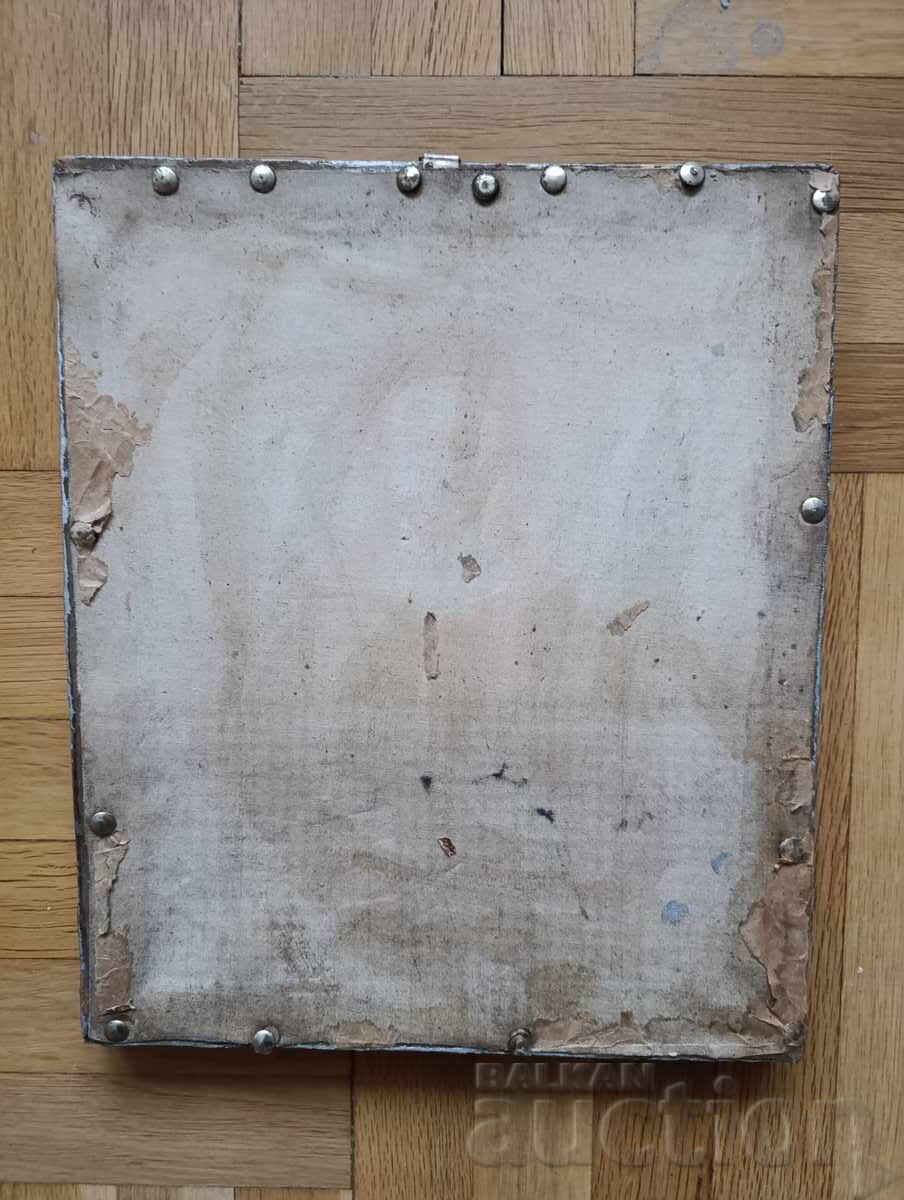 Livrarea Pictură manuală veche icoană Isus Pantocrator
