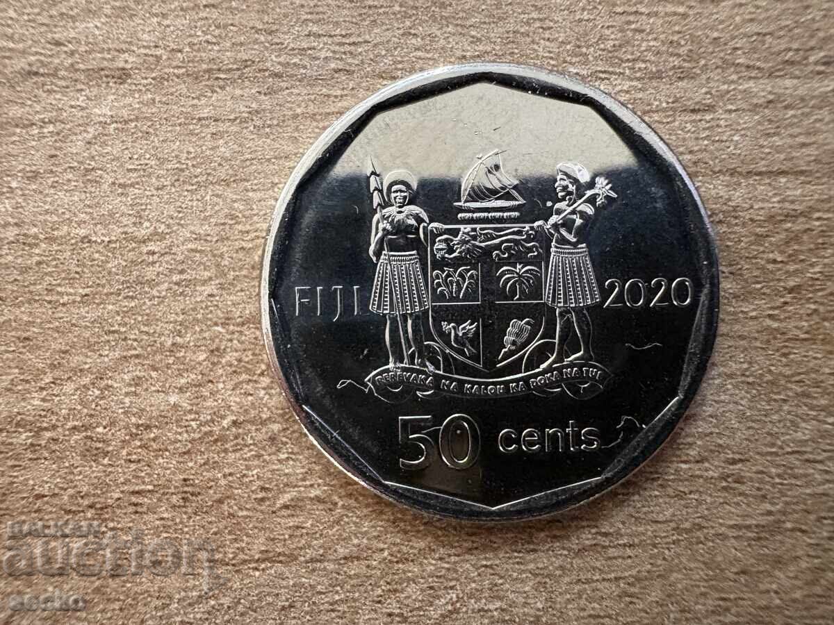 Fiji - 50 Cents (2020) - 50 g. Independence