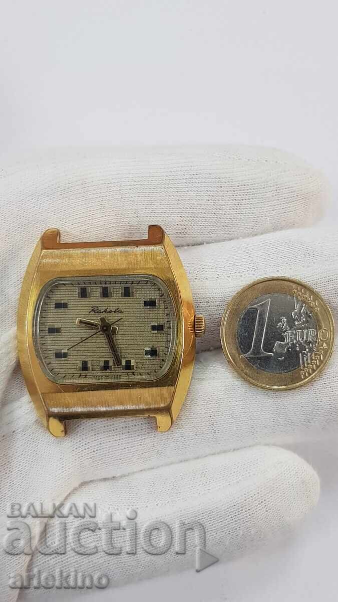 Ceas rusesc de mână URSS "RAKETA" placat cu aur - 5 Ceas rusesc de mână URSS "RAKETA" placat cu aur - 5