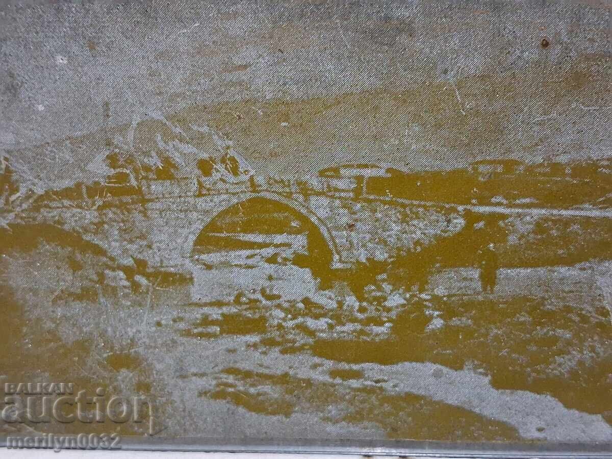 Δημοπρασία Εκτυπωτική πλάκα παλιά τουρκική γέφυρα χρωμοτσιγκογραφία Δημοπρασία Εκτυπωτική πλάκα παλιά τουρκική γέφυρα χρωμοτσιγκογραφία