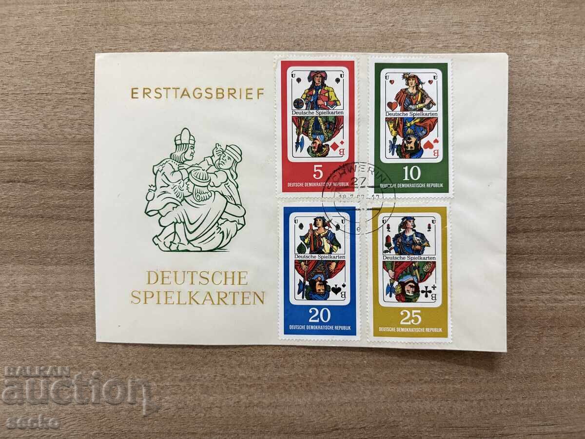 RDG - Plic prima zi - Cărți de joc germane (1967)