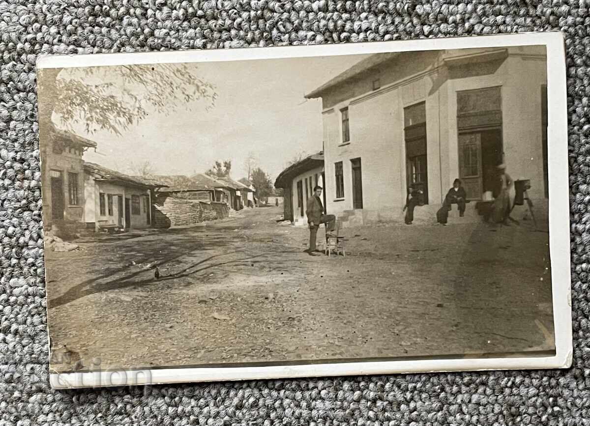 8 buc. FOTOGRAFII 1927 STRELEȚ, St. Zagora, JUPUIREA MIELULUI, CĂRĂMIZI - 7