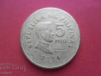 5 песо 2004 г. Филипини