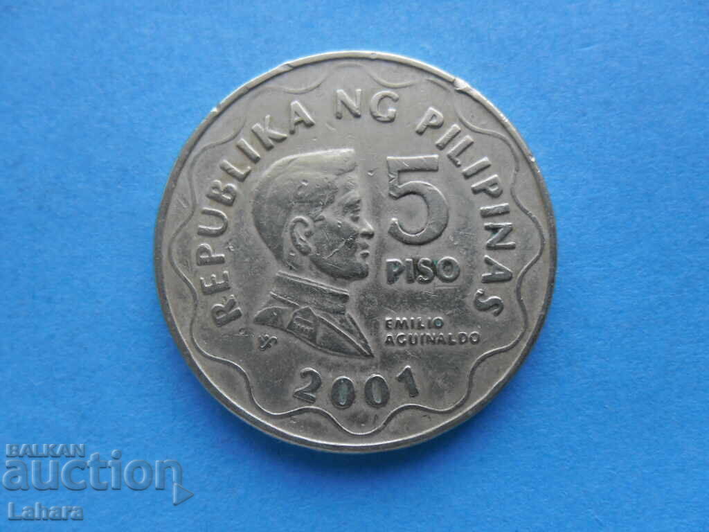 5 peso 2001 g. Filipini 5 peso 2001 g. Filipini