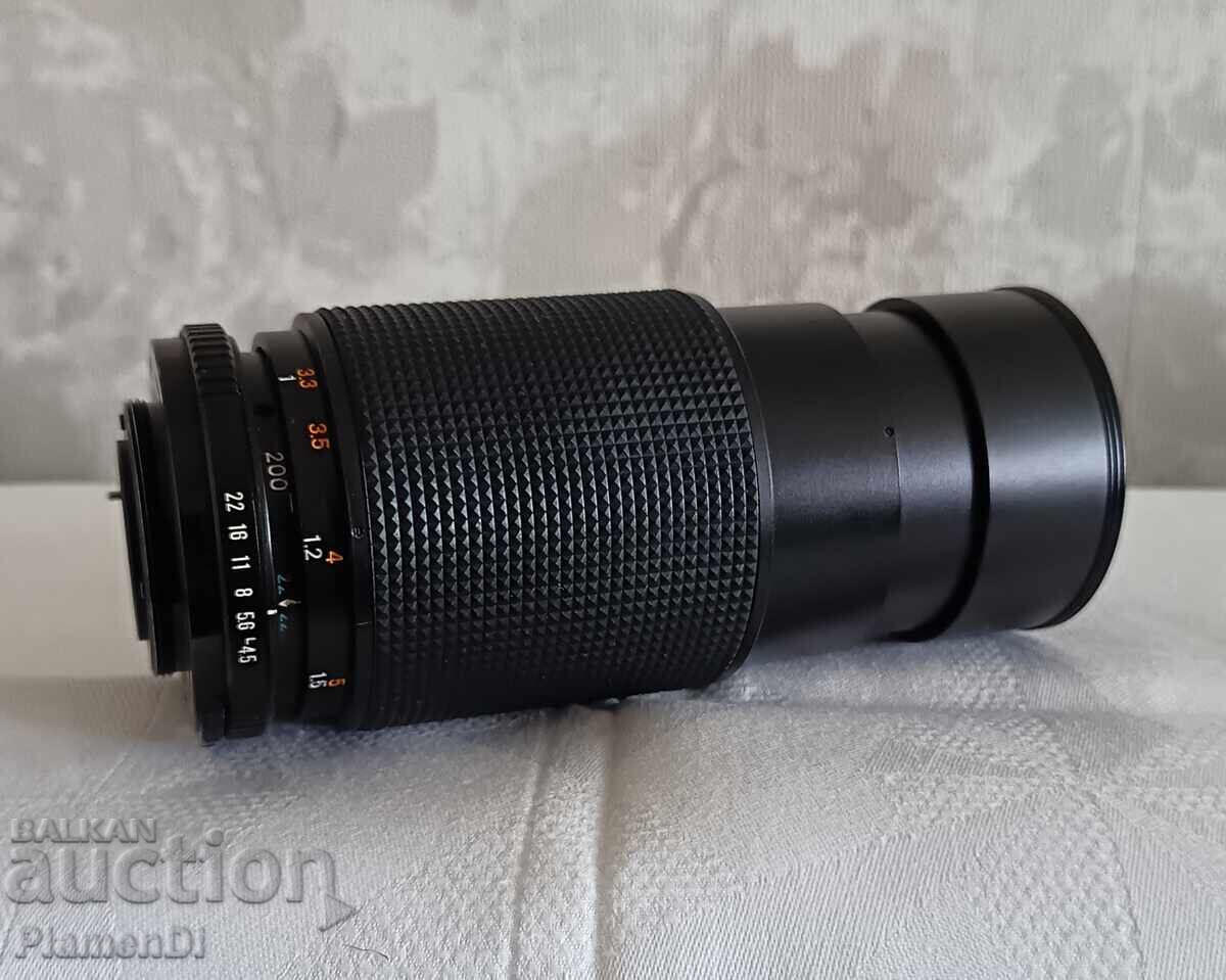 Obiectiv vintage japonez cu focalizare manuală - montură Minolta - 7