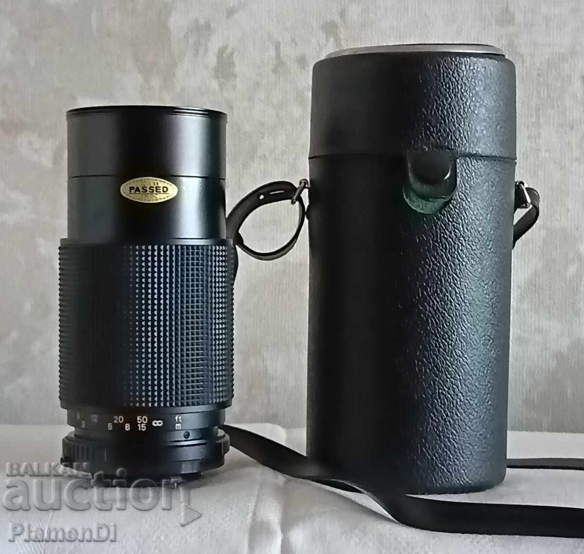Obiectiv vintage japonez cu focalizare manuală - montură Minolta
