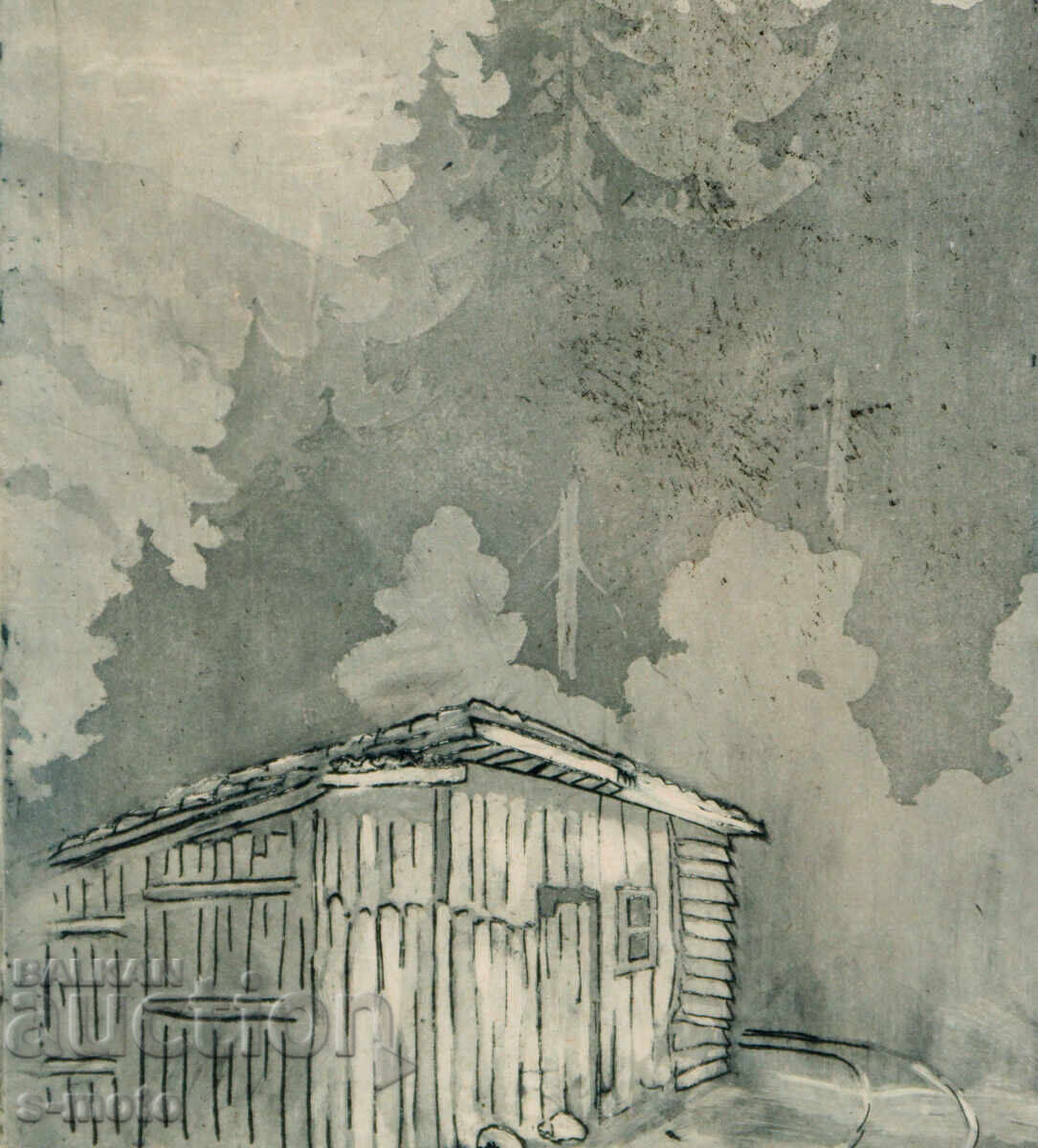 Στανισλάβ Βιχάρεφ (1924 - 1981) γραφικά τοπίο - 5