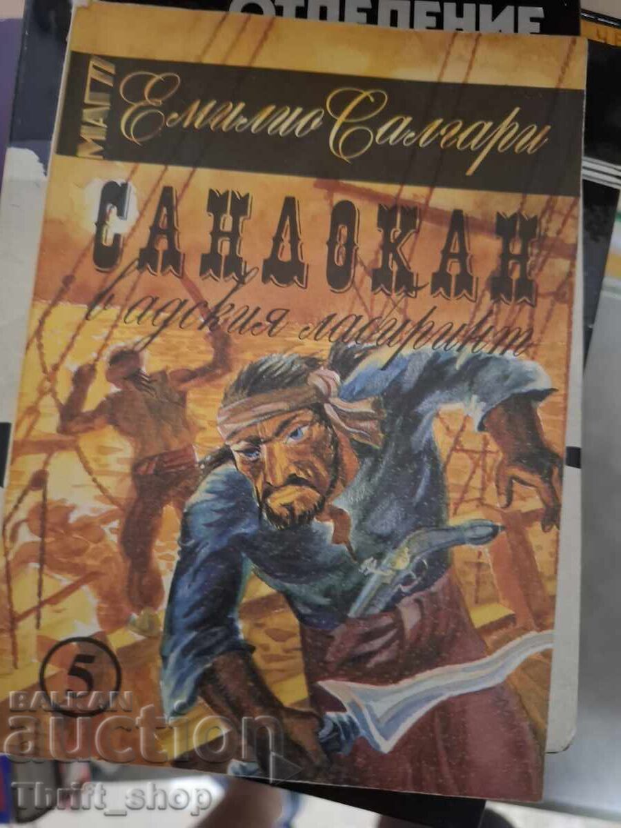 Sandokan în labirintul infernal Emilio Salgari
