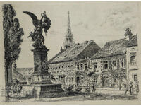 Tichy Kalman ( 1888 - 1968 ) peisaj urban