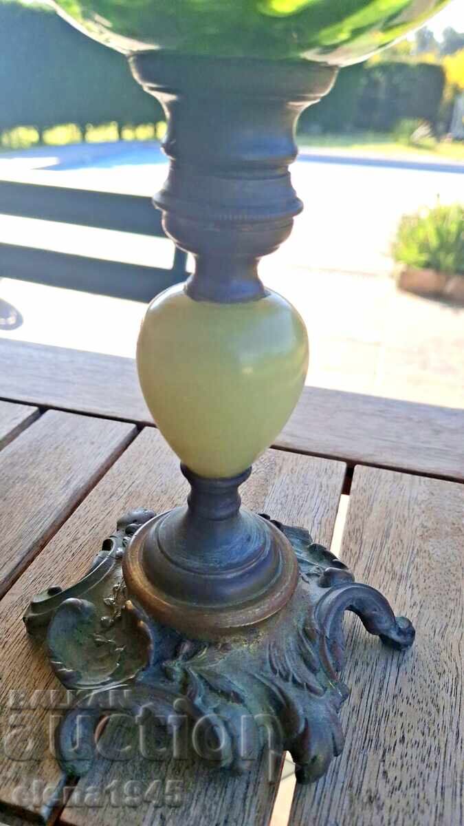 Antique kerosene lamp with price € 150.00 | 293.38 BGN Antique kerosene lamp with price € 150.00 | 293.38 BGN