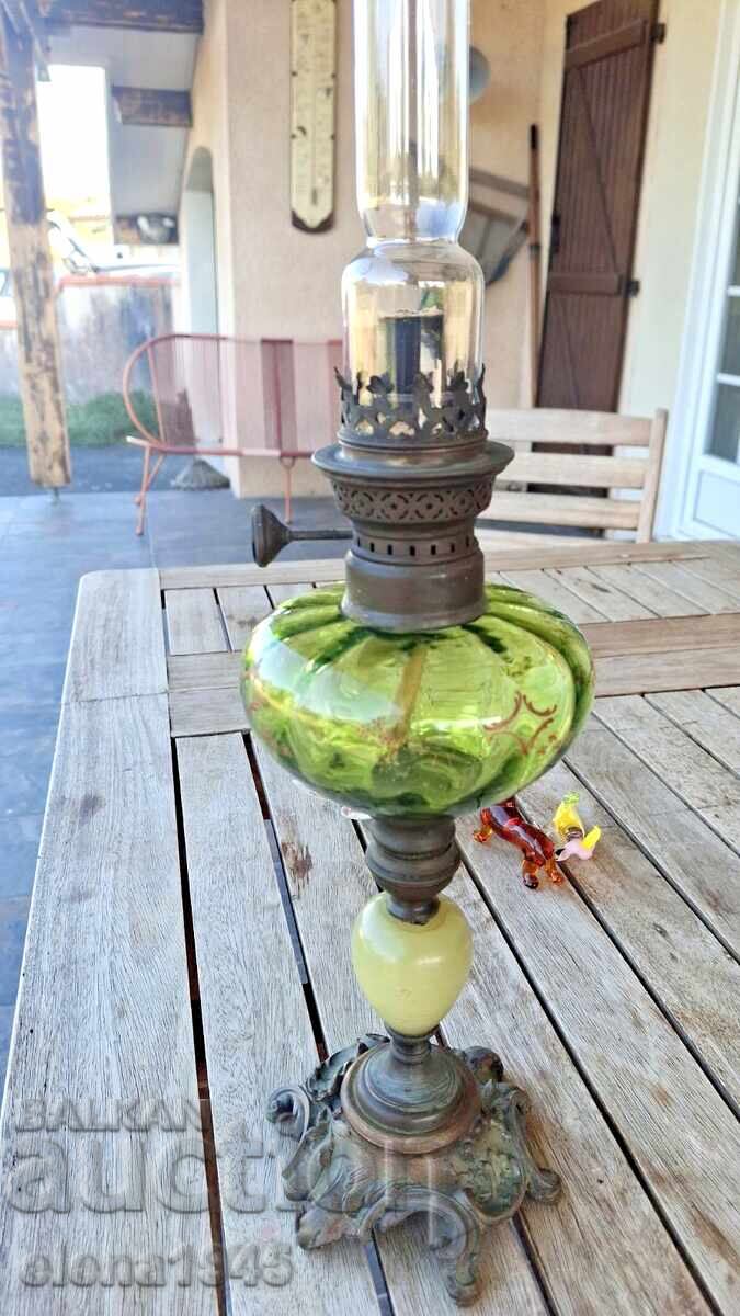 Antique kerosene lamp Antique kerosene lamp