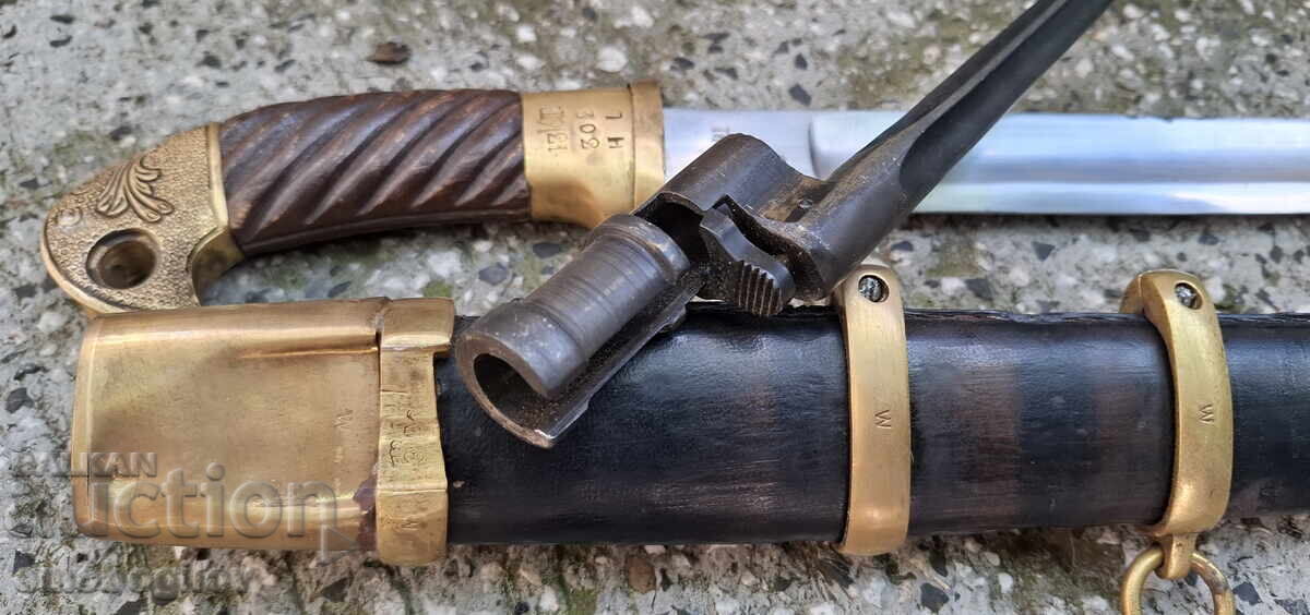 Livrarea Sabie de cavalerie M1927 cu baionetă Mosin-Nagant - Zlatoust, 1934