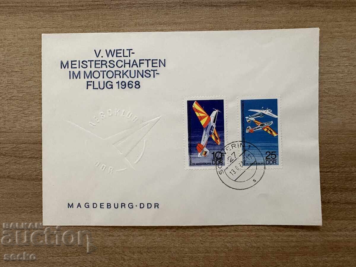RDG - Plic prima zi - Campionatul Mondial de echitație (1968)
