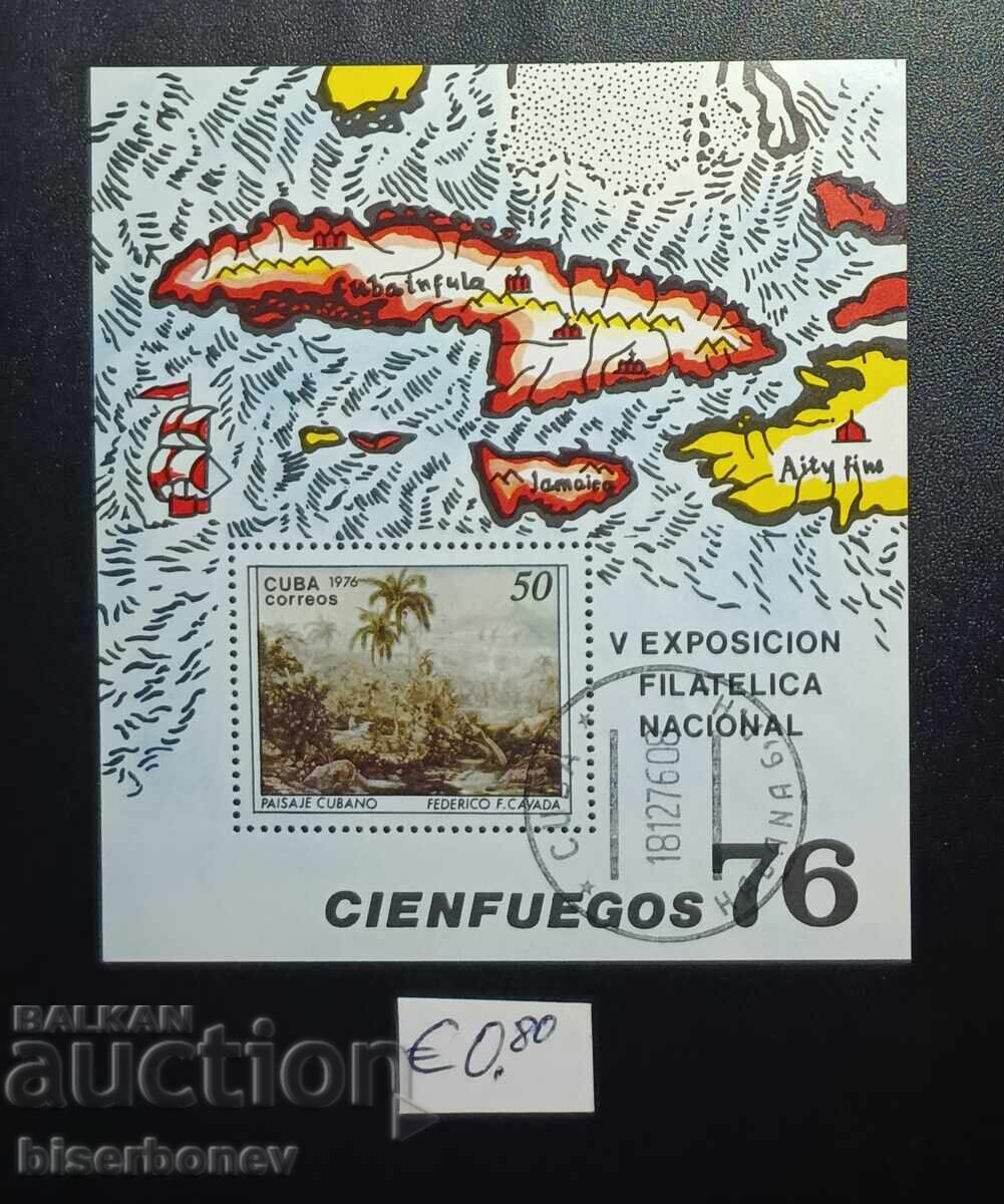 Cuba, Cuba, bloc de timbre, gumă originală Cuba, Cuba, bloc de timbre, gumă originală