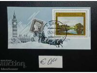 Cuba, Cuba, bloc de timbre, gumă originală