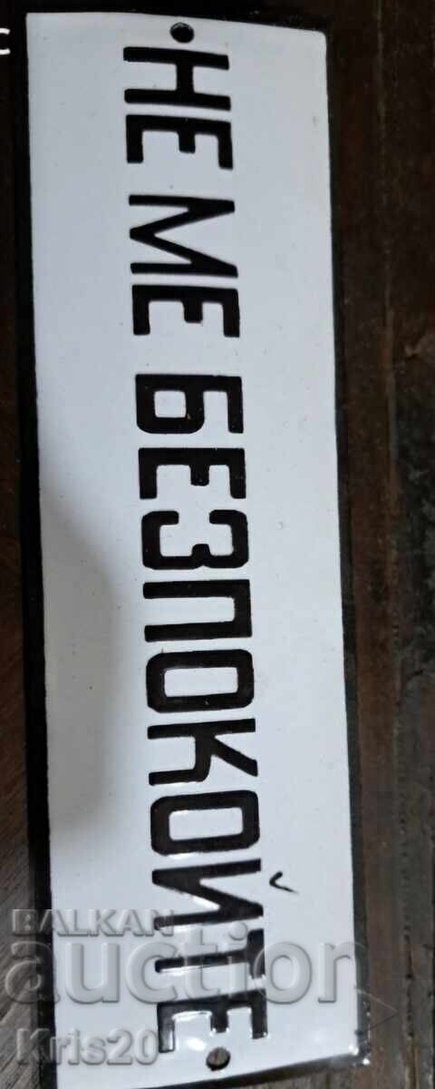 Placa emailata