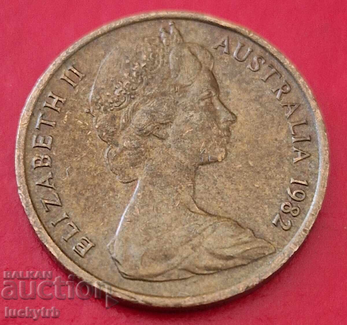 1 цент 1982 - Австралия с цена € 1.00 | 1.96 лв.