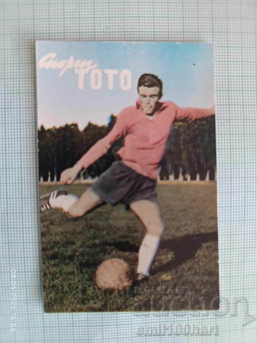 Calendar Sport TOTO 1963 fotbal