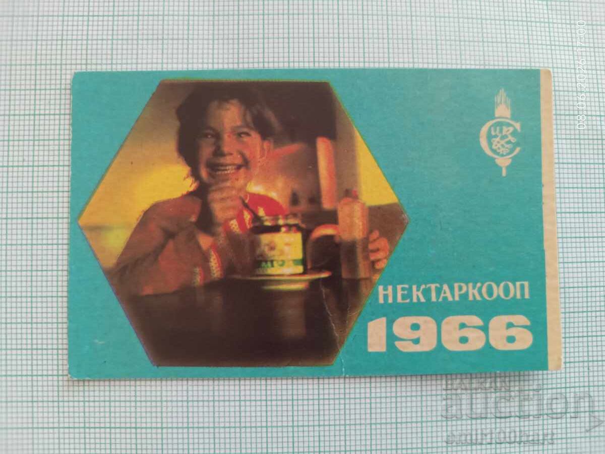 Nektarkoop CCS Calendar 1966 Nektarkoop CCS Calendar 1966