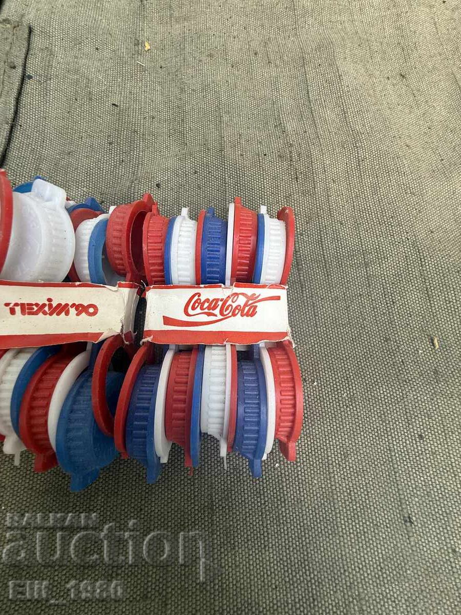Καπάκια Coca-Cola από την εποχή του Σοσιαλισμού με τιμή € 25.00 | 48.90 BGN