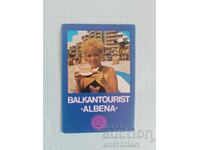 Ημερολόγιο τσέπης Balkantourist Albena 1983