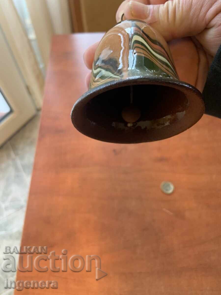 Livrarea CERAMICĂ CLOPOT CLOPOȚEL GLAZURĂ LICHIDARE