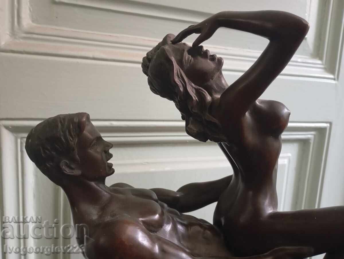 Statuetă erotică din bronz - 5