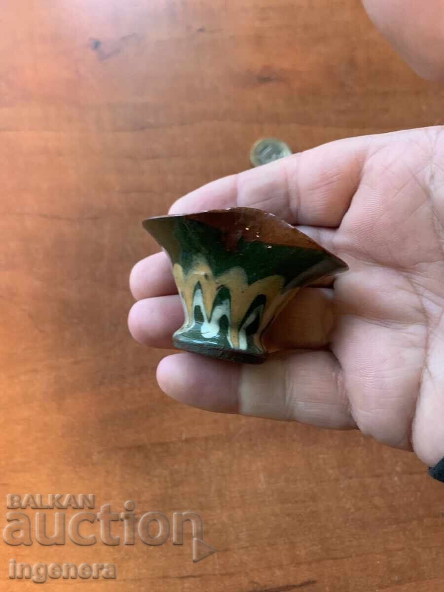 SFEȘNIC DIN CERAMICĂ GLAZURATĂ LICHIDARE cu preț € 1.90 | 3.72 BGN