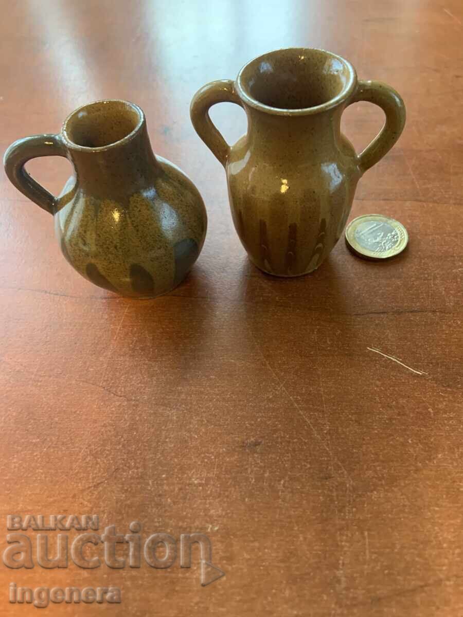 CERAMICĂ DELVA CANĂ MINI - 2 BUC. LICHIDARE