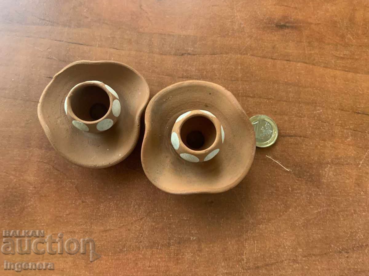 Livrarea SFEȘNIC DIN CERAMICĂ - 2 BUC. REDUCERE Livrarea SFEȘNIC DIN CERAMICĂ - 2 BUC. REDUCERE