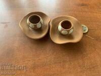 SFEȘNIC DIN CERAMICĂ - 2 BUC. REDUCERE
