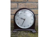 Beautiful vintage English Smiths 8 Day mantel clock