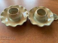 SFEȘNIC DIN CERAMICĂ - 2 BUC. REDUCERE