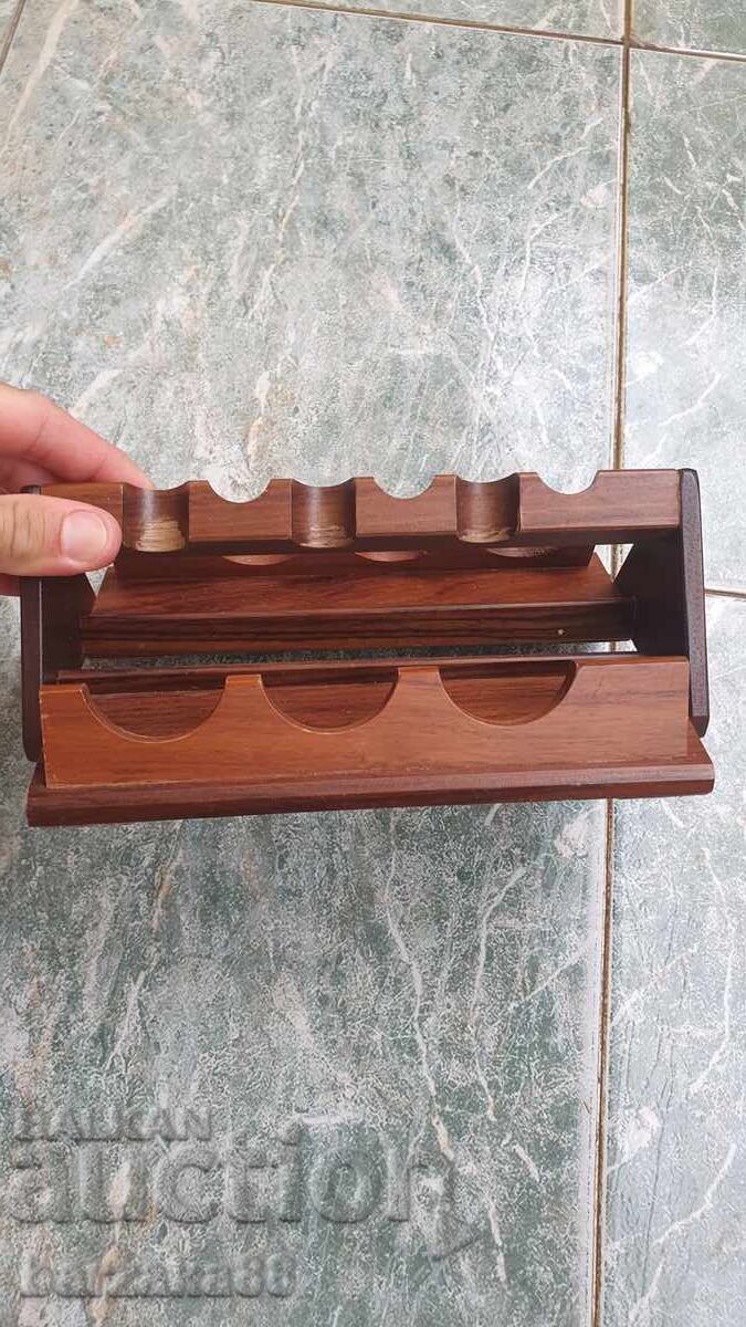 Wooden stand for 6 pipes with price € 20.00 | 39.12 BGN