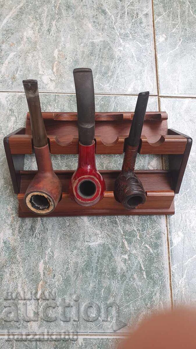 Wooden stand for 6 pipes - 5