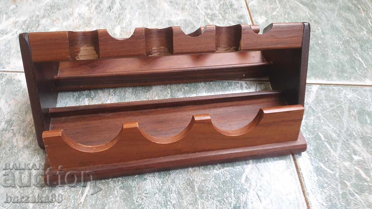 Wooden stand for 6 pipes - 6