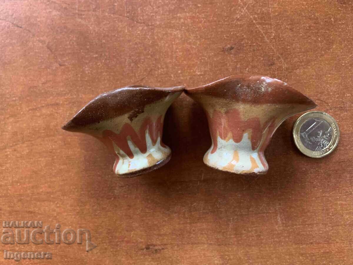 SFEȘNIC DIN CERAMICĂ - 2 BUC. REDUCERE