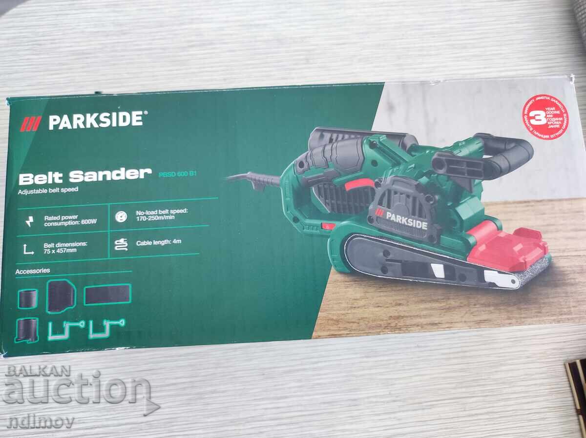 Șlefuitor cu bandă Parkside 600 wați - 6 Șlefuitor cu bandă Parkside 600 wați - 6