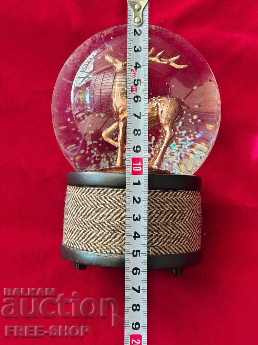 Cutie muzicală sferă din sticlă cu preț € 4.99 | 9.76 BGN