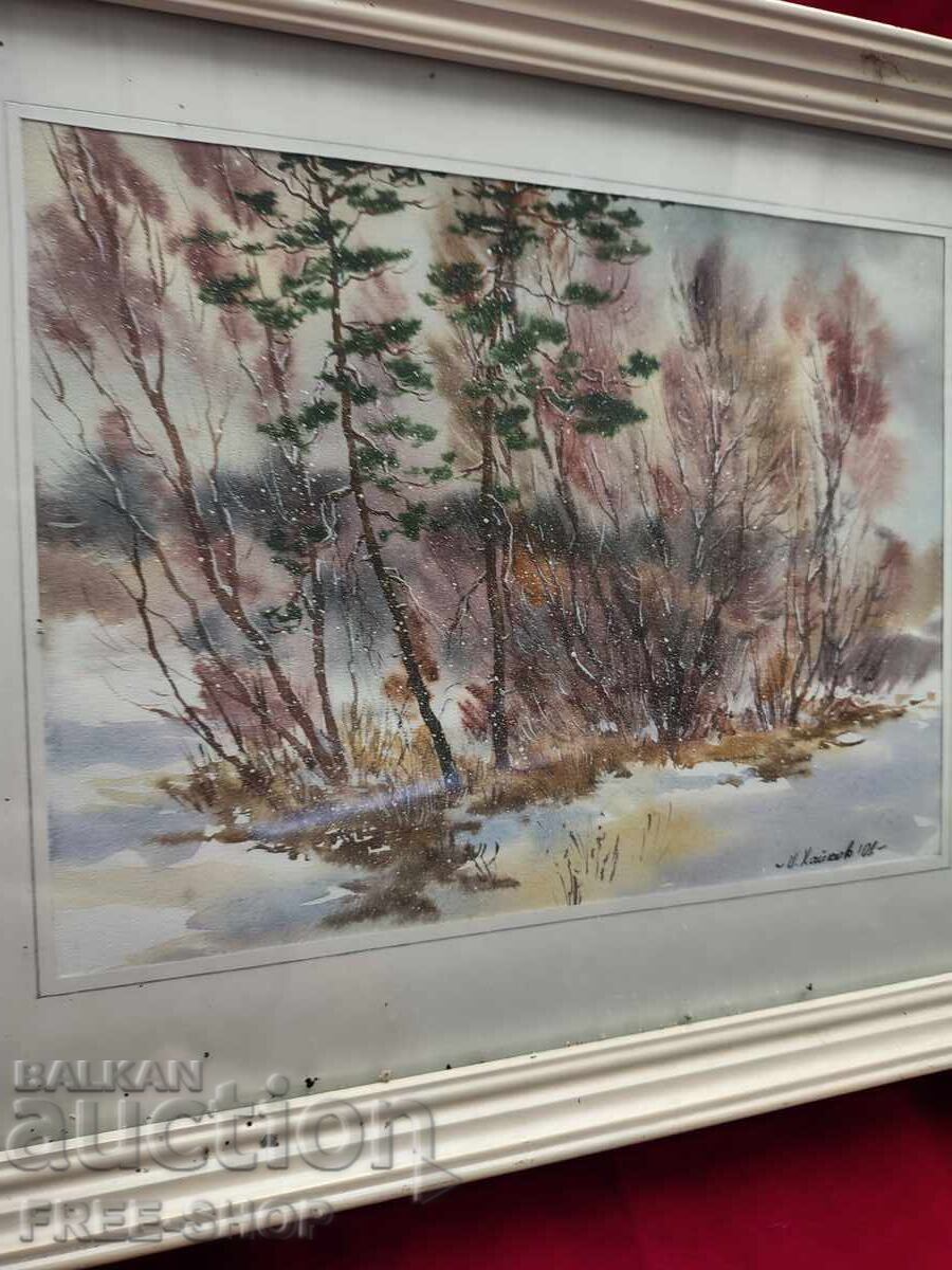 Auction  Russian PAINTING-SIGNED -I. Khaikov