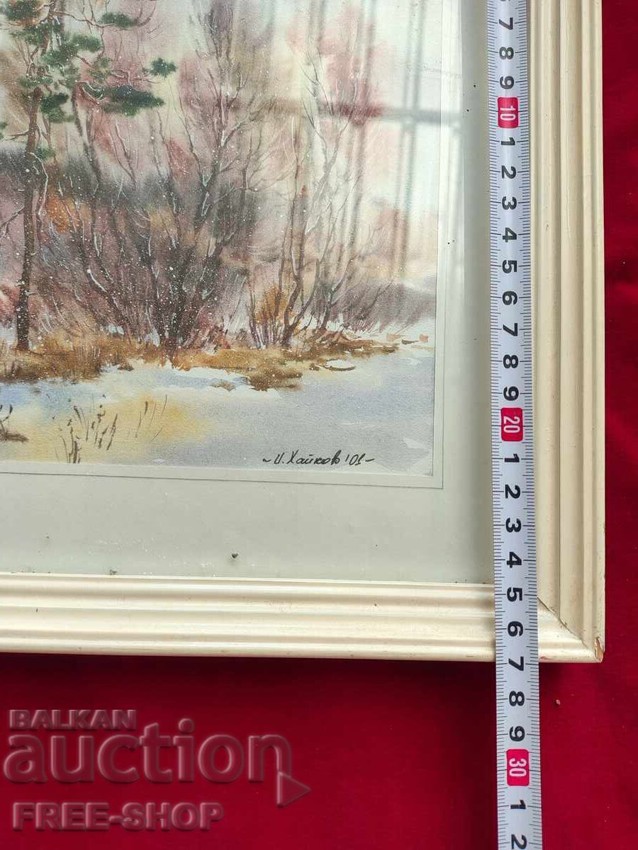 Delivery of Russian PAINTING-SIGNED -I. Khaikov