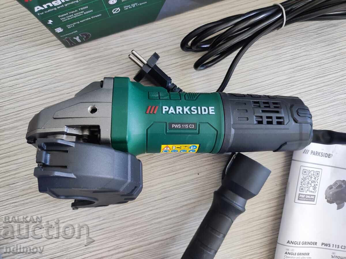 Licitație Polizor unghiular Parkside 750 W Licitație Polizor unghiular Parkside 750 W
